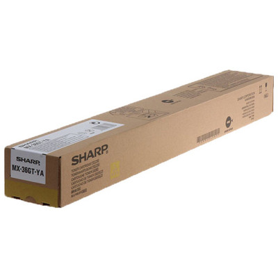 Sharp MX-36GTYA, originální toner, žlutý, 15000 stran