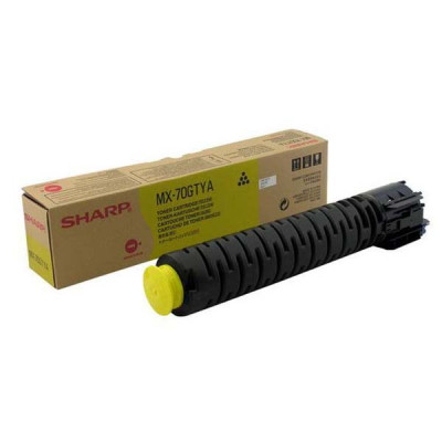 Sharp MX-70GTYA, originální toner, žlutý, 32000 stran