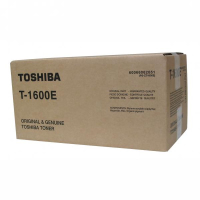 Toshiba T-1600E, originální toner, černý, 2 × 5000 stran (2 × 335 g), 2-pack