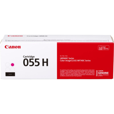 Canon 055HM (3018C002), originální toner, purpurový, 5900 stran