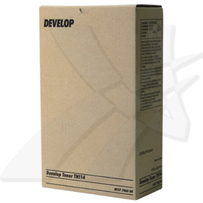 Develop TN-114Bk (8937-7860-00), originální toner, černý, 2 × 413 g, 2-pack