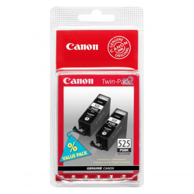 Canon PGI-525PGBk (4529B006, 4529B017), originální inkoust, černý, 2 × 19 ml, 2-pack