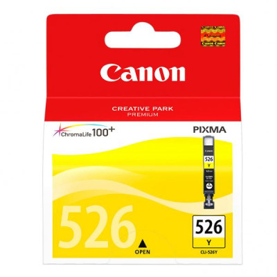 Canon CLI-526Y (4543B001), originální inkoust, žlutý, 9 ml