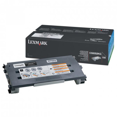 Lexmark C500S2KG, originální toner, černý, 2500 stran