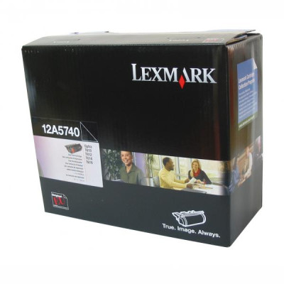 Lexmark 12A5740, originální toner, černý, 10000 stran