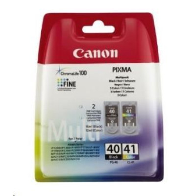 Canon PG-40/CL-41 (0615B043), originální inkoust, černý/barevný, 16 + 12 ml, 2-pack