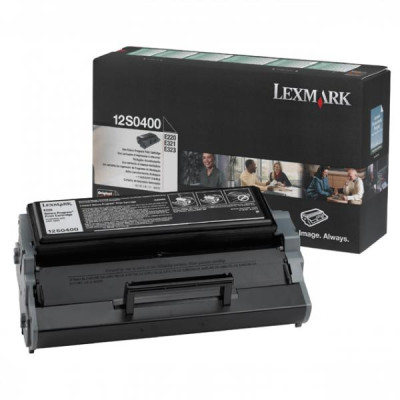 Lexmark 12S0400, originální toner, černý, 2500 stran