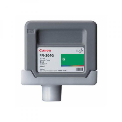 Canon PFI-304G (3856B005), originální inkoust, zelený, 330 ml