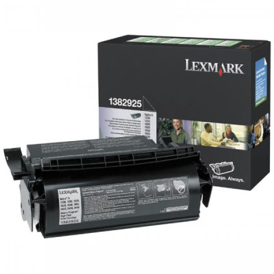 Lexmark 1382925, originální toner, černý, 17600 stran