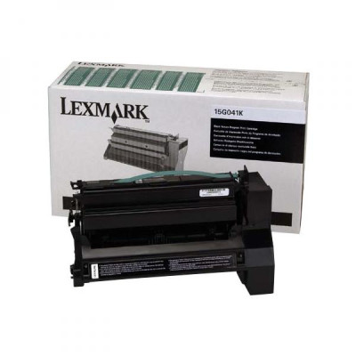 Lexmark 15G041K, originální toner, černý, 6000 stran