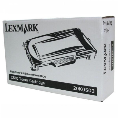 Lexmark 20K0503, originální toner, černý, 5000 stran