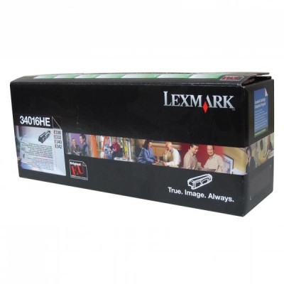 Lexmark 34016HE, originální toner, černý, 6000 stran