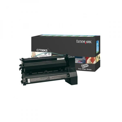 Lexmark C7700ks, originální toner, černý, 6000 stran