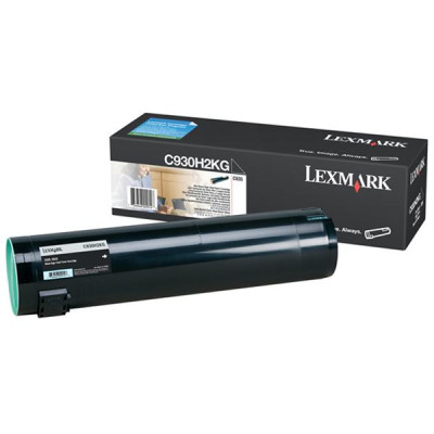 Lexmark C930H2KG, originální toner, černý, 38000 stran