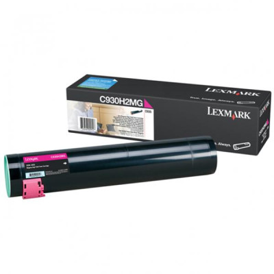 Lexmark C930H2MG, originální toner, purpurový, 24000 stran