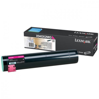 Lexmark X945X2M, originální toner, purpurový, 22000 stran