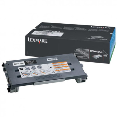 Lexmark C500H2KG, originální toner, černý, 5000 stran