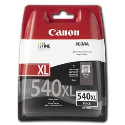 Canon PG-540BkXL (5222B005), originální inkoust, černý, 21 ml