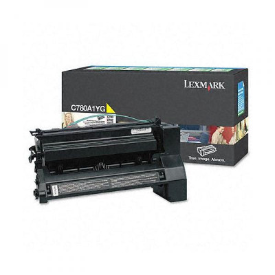 Lexmark C780A1YG, originální toner, žlutý, 6000 stran