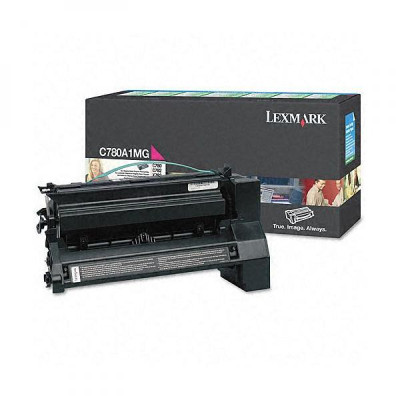 Lexmark C780A1MG, originální toner, purpurový, 6000 stran