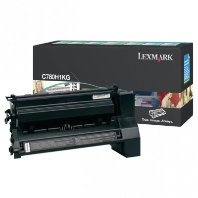 Lexmark C780H1KG, originální toner, černý, 10000 stran