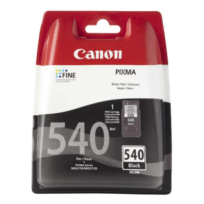 Canon PG-540Bk (5225B005), originální inkoust, černý, 180 stran (8 ml)