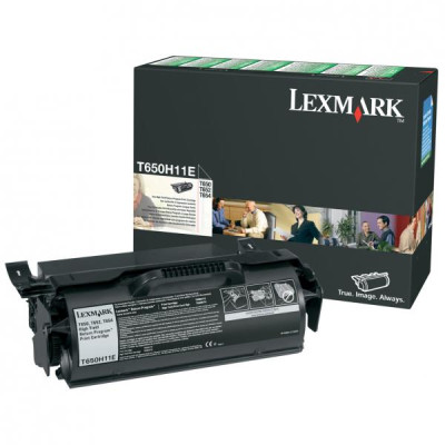 Lexmark T650H11E, originální toner, černý, 25000 stran