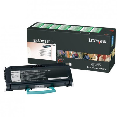 Lexmark E460X11E, originální toner, černý, 15000 stran