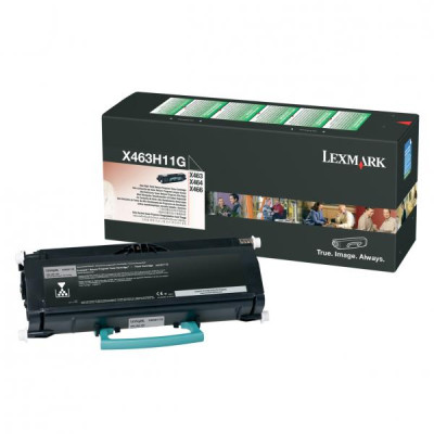 Lexmark X463H11G, originální toner, černý, 9000 stran