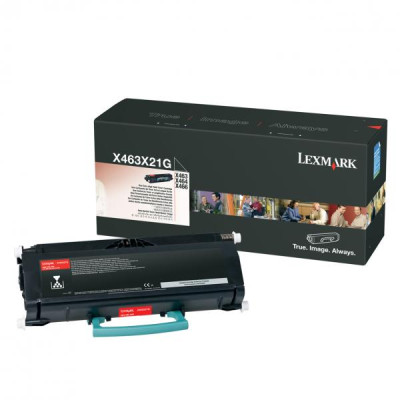 Lexmark X463X21G, originální toner, černý, 15000 stran