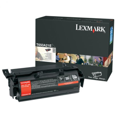 Lexmark T650A21E, originální toner, černý, 7000 stran