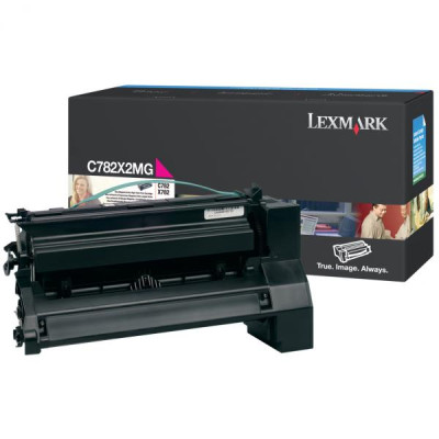 Lexmark C782X2MG, originální toner, purpurový, 15000 stran