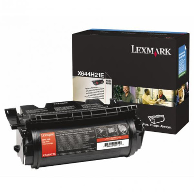 Lexmark X644H21E, originální toner, černý, 21000 stran