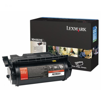 Lexmark X644X21E, originální toner, černý, 32000 stran