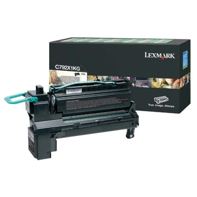 Lexmark C792X1KG, originální toner, černý, 20000 stran