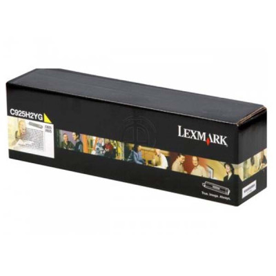 Lexmark C925H2YG, originální toner, žlutý, 7500 stran