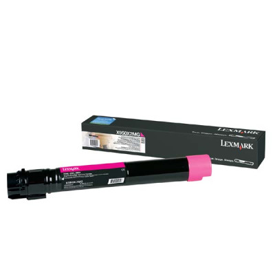 Lexmark X950X2MG, originální toner, purpurový, 22000 stran