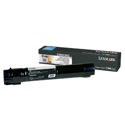 Lexmark C950X2KG, originální toner, černý, 32000 stran