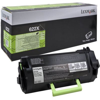 Lexmark 62D2X00 (62D2X0E, 62D0XA0), originální toner, černý, 45000 stran