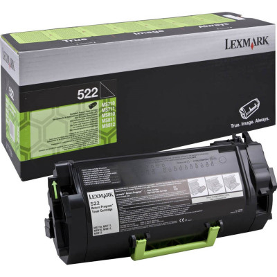 Lexmark 52D2000 (52D200E), originální toner, černý, 6000 stran