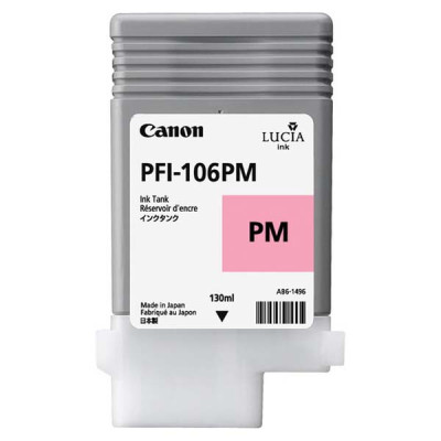 Canon PFI-106PM (6626B001), originální inkoust, photo purpurový, 130 ml