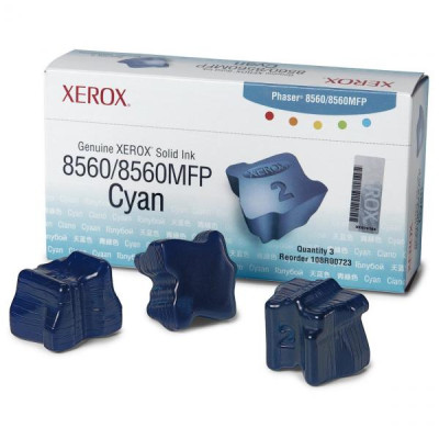 Xerox 108R00764, originální toner, azurový, 3000 stran, 3-pack