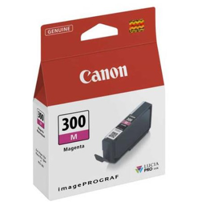 Canon PFI-300M (4195C001), originální inkoust, purpurový, 14,4 ml