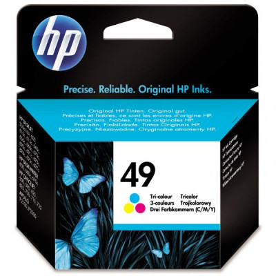 HP 51649AE (49), originální inkoust, barevný, 22,8 ml