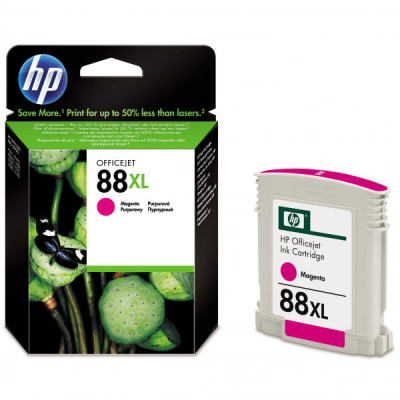 HP C9392AE (88XL), originální inkoust, purpurový, 17,1 ml