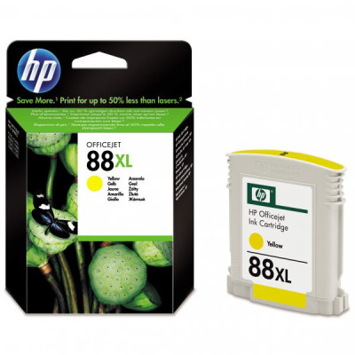 HP C9393AE (88XL), originální inkoust, žlutý, 17,1 ml