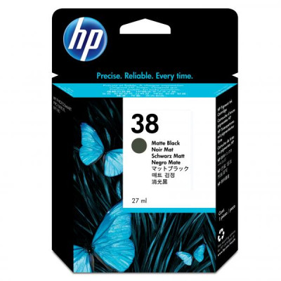 HP C9412A (38), originální inkoust, matně černý, 27 ml