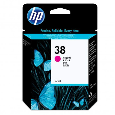 HP C9416A (38), originální inkoust, purpurový, 27 ml