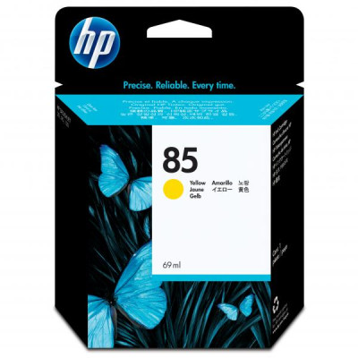 HP C9427A (85), originální inkoust, žlutý, 69 ml