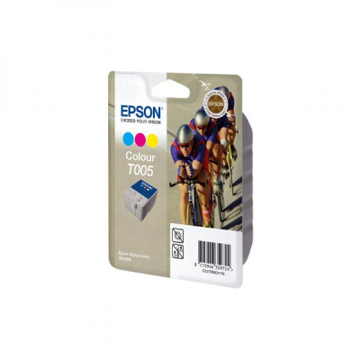 Epson T005 (C13T005011), originální inkoust, barevný, 570 stran (67 ml)